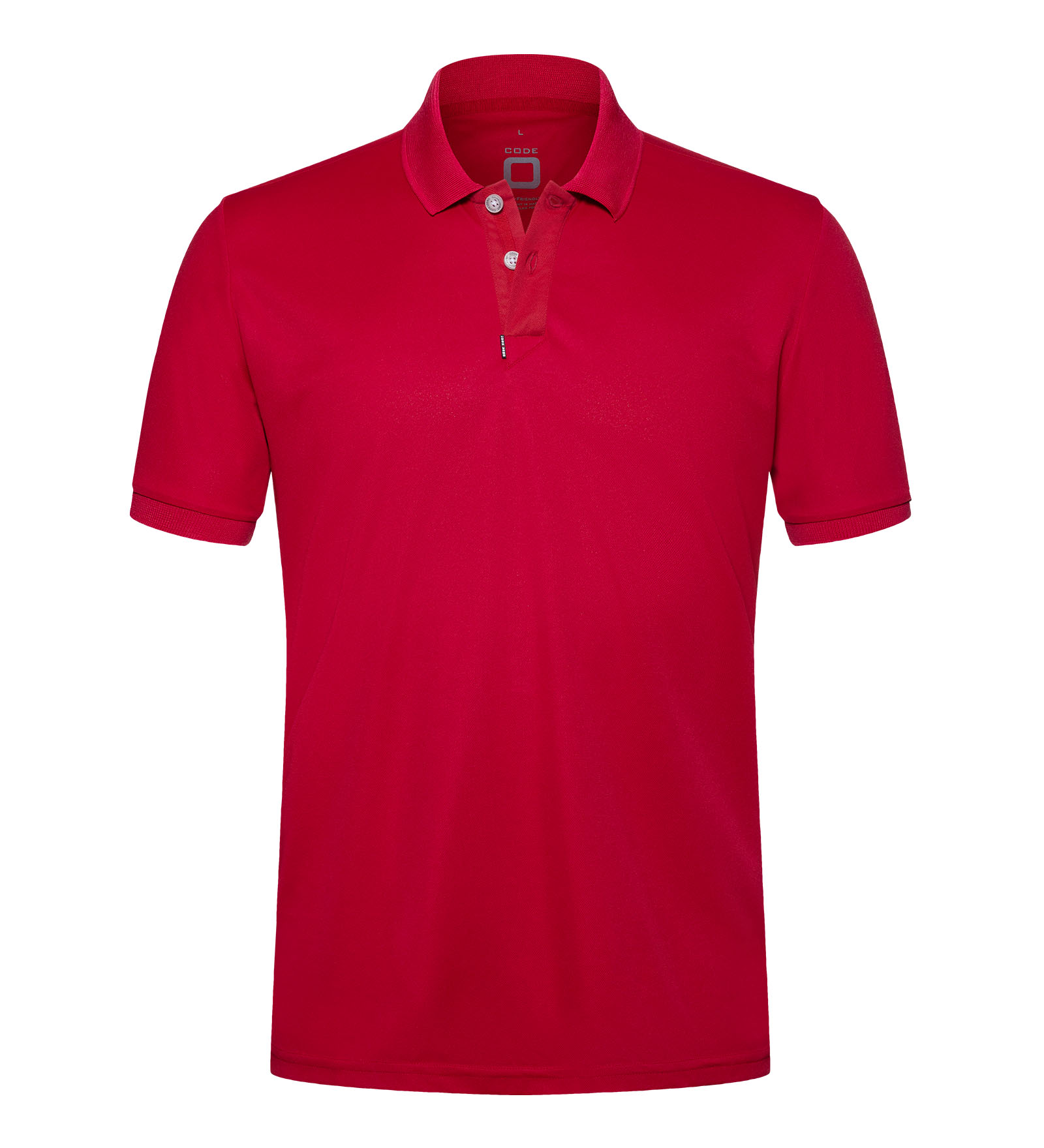 Polo shirt quick-dry red