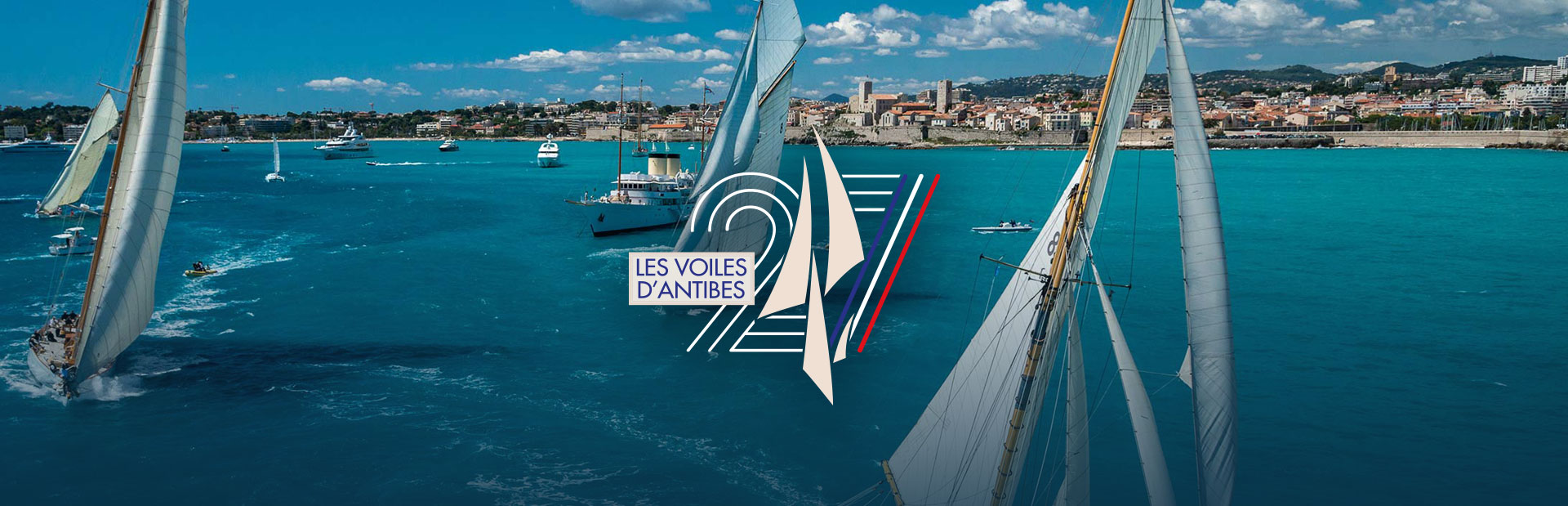 Classic Yachts at Les Voiles d'Antibes on the French Riviera